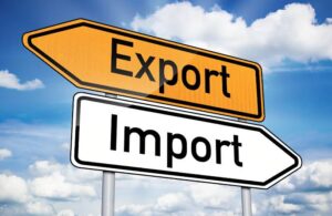 Gegenläufige Entwicklung von Einfuhren und Ausfuhren